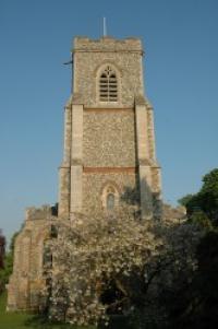 Photograph of St Peter's Church in Thurston
