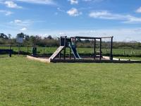 Play equipment, of slides, climbing frame and nets