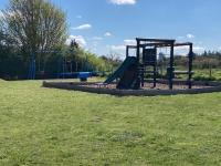Play equipment, of slides, climbing frame and nets