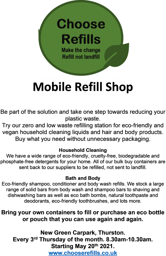 Refill shop information